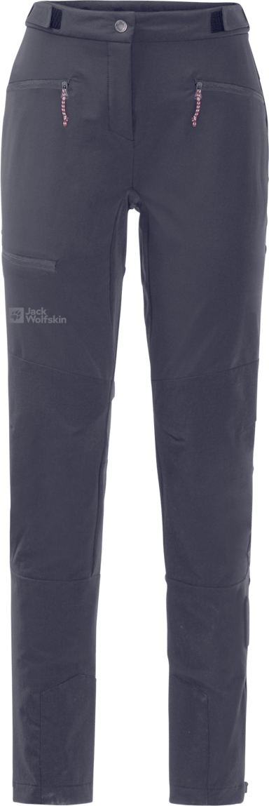 Jack Wolfskin Women's Salmaser Pants Graphite Jack Wolfskin