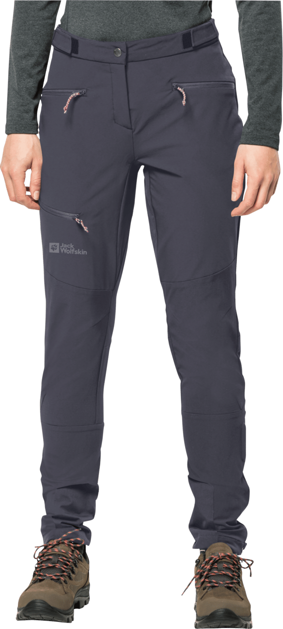 Women's Salmaser Pants Graphite Jack Wolfskin