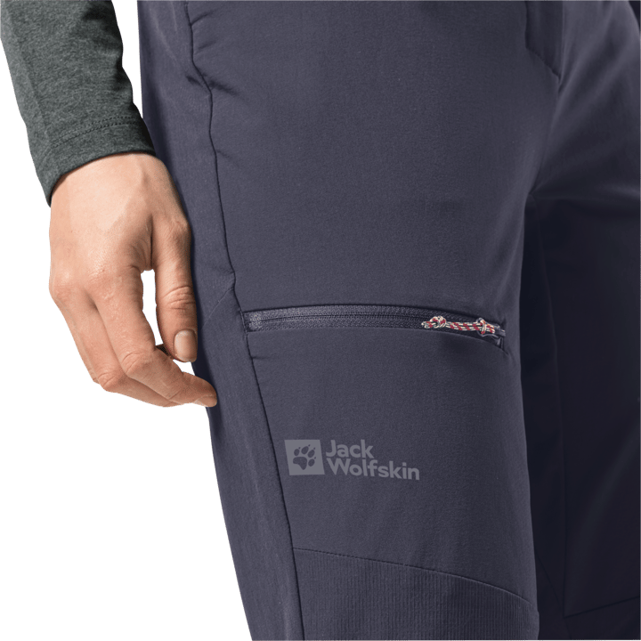 Women's Salmaser Pants Graphite Jack Wolfskin