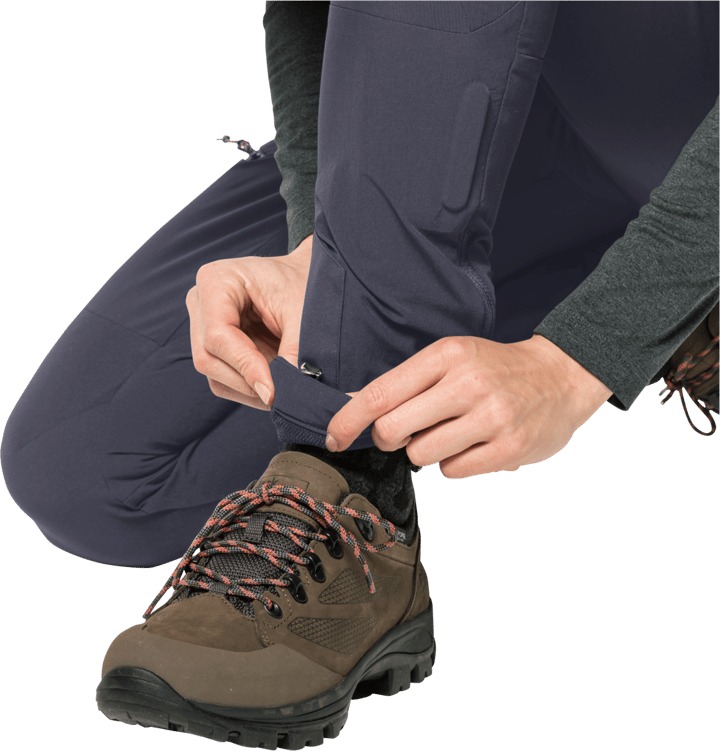 Jack Wolfskin Women's Salmaser Pants Graphite Jack Wolfskin