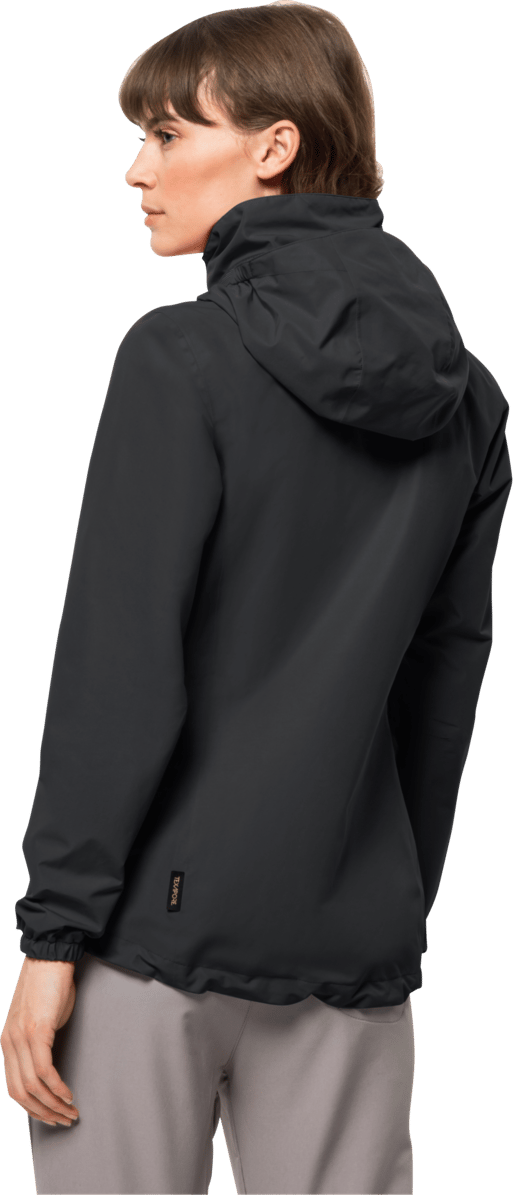 Jack Wolfskin Women's Stormy Point 2-Layer Jacket Black Jack Wolfskin