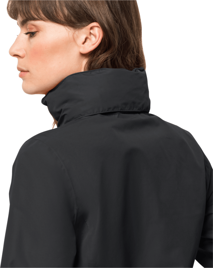 Jack Wolfskin Women's Stormy Point 2-Layer Jacket Black Jack Wolfskin