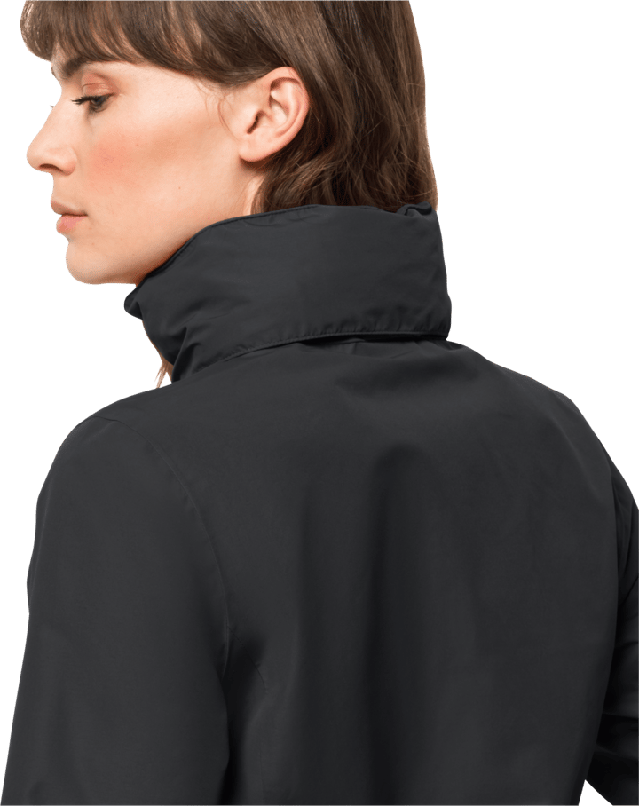 Women's Stormy Point 2-Layer Jacket Black Jack Wolfskin