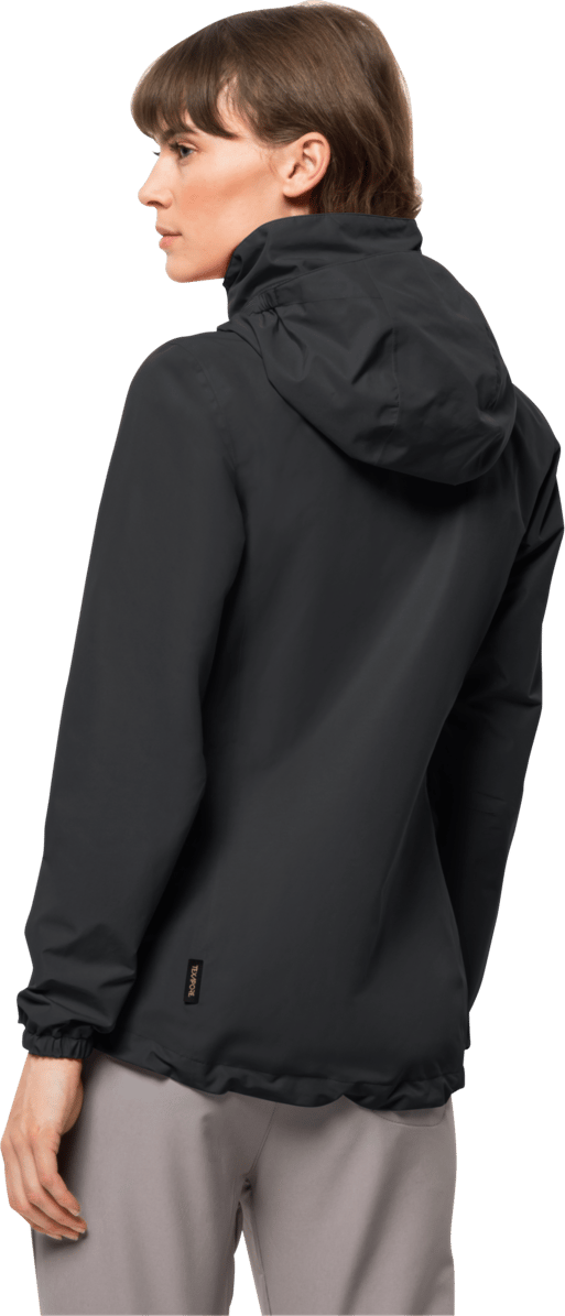 Women's Stormy Point 2-Layer Jacket Black Jack Wolfskin