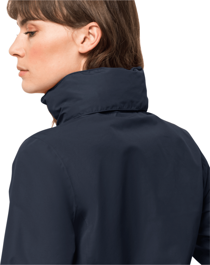 Jack Wolfskin Women's Stormy Point 2-Layer Jacket Night Blue Jack Wolfskin
