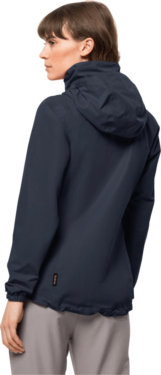 Jack Wolfskin Women's Stormy Point 2-Layer Jacket Night Blue Jack Wolfskin