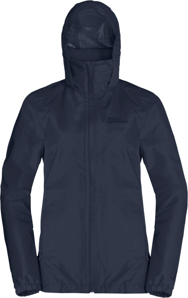 Jack Wolfskin Women's Stormy Point 2-Layer Jacket Night Blue Jack Wolfskin
