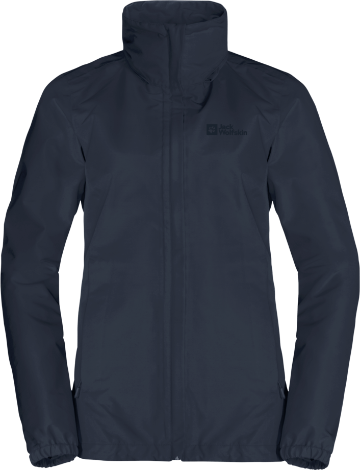 Women's Stormy Point 2-Layer Jacket Night Blue Jack Wolfskin