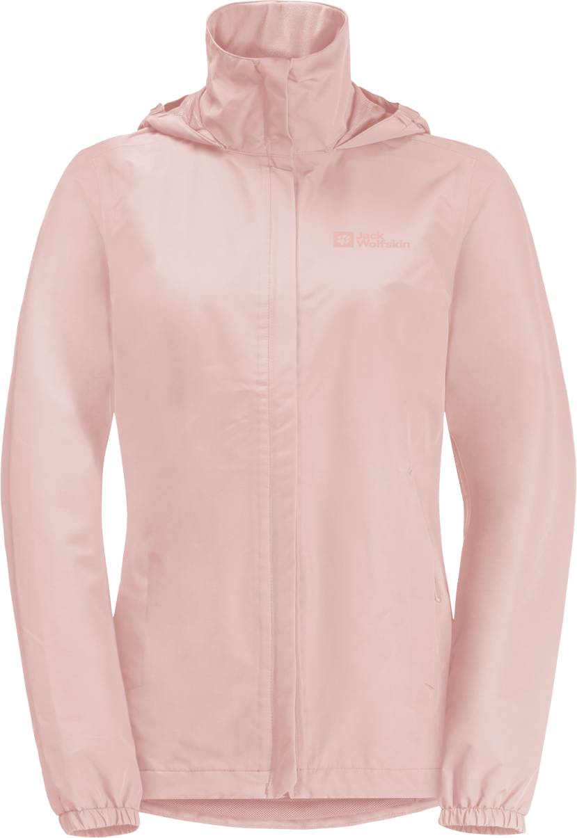 Jack Wolfskin Women's Stormy Point 2-Layer Jacket Rose Smoke