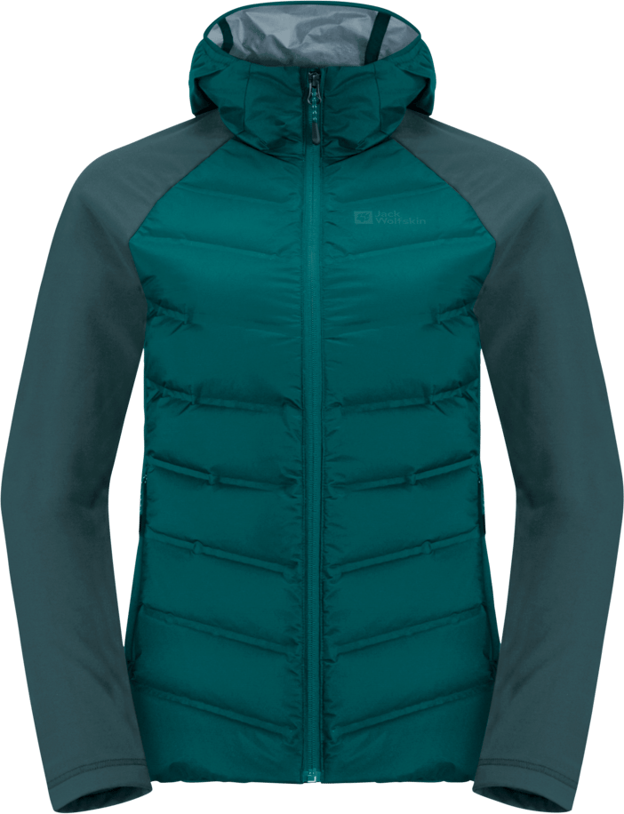 Women's Tasman Down Hybrid Sea Green Jack Wolfskin