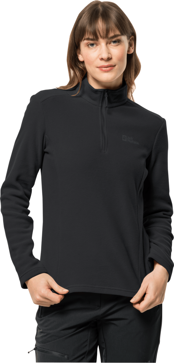 Jack Wolfskin Women's Taunus Halfzip Black Jack Wolfskin