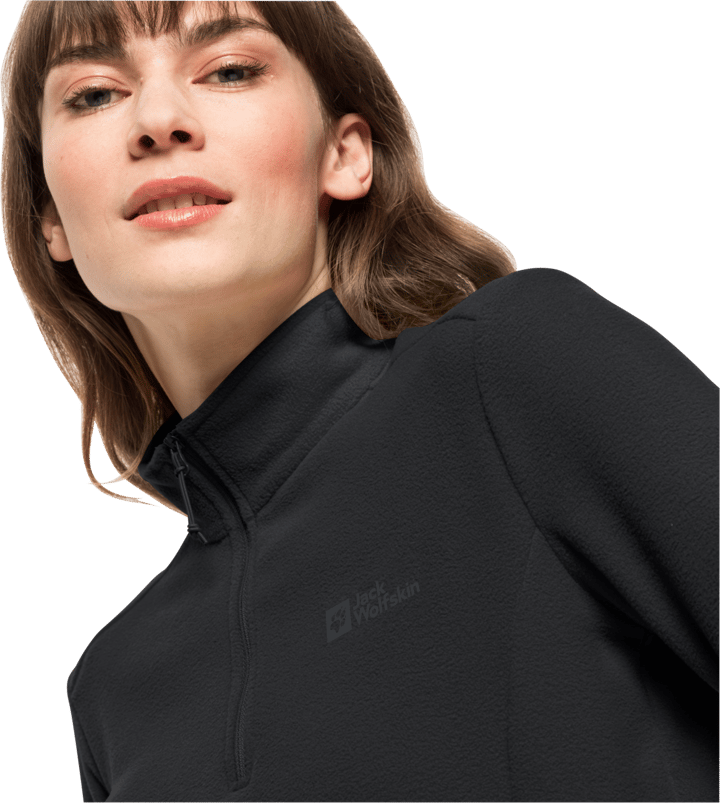 Women's Taunus Halfzip Black Jack Wolfskin