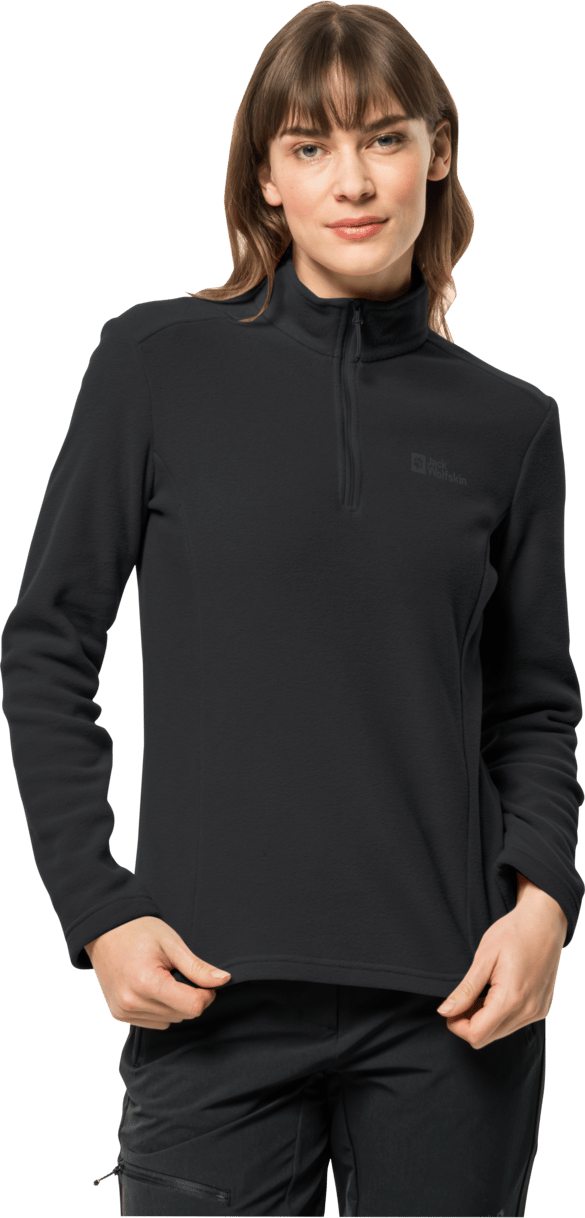 Women's Taunus Halfzip Black Jack Wolfskin