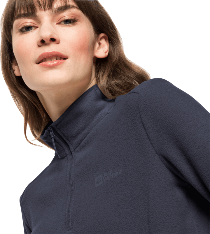Jack Wolfskin Women's Taunus Halfzip Graphite Jack Wolfskin Jack Wolfskin Women's Taunus Halfzip Graphite Jack Wolfskin