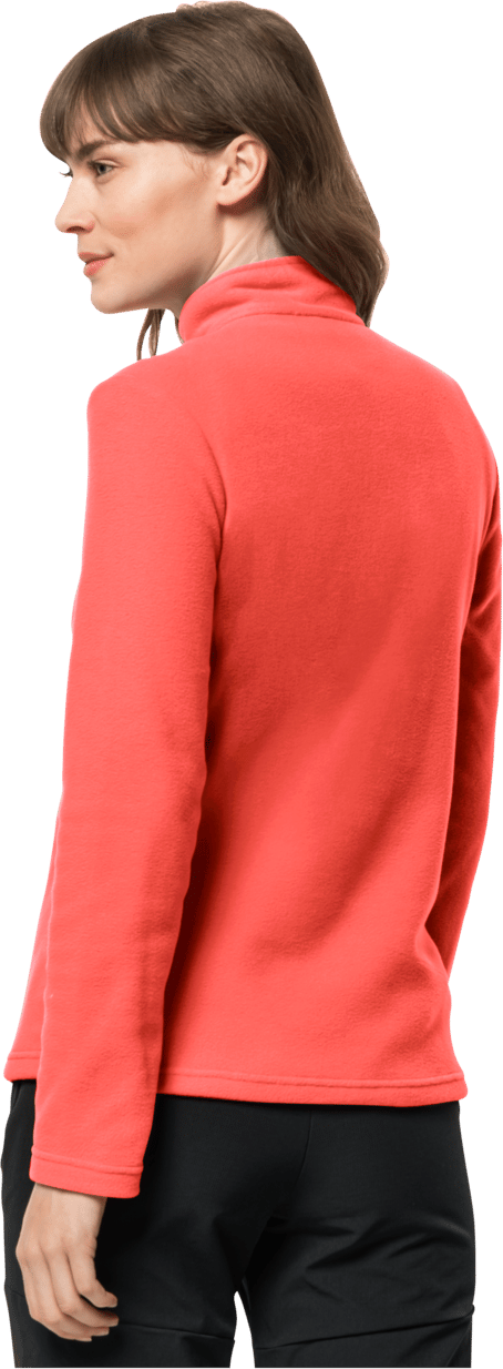 Jack Wolfskin Women's Taunus Halfzip Hot Coral Jack Wolfskin