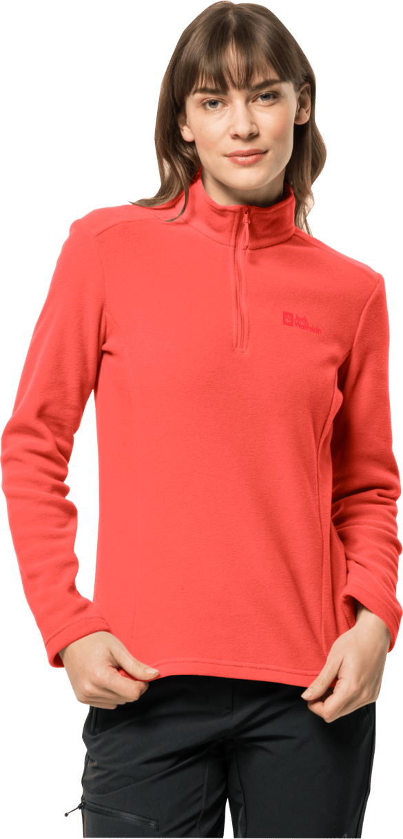 Jack Wolfskin Women's Taunus Halfzip Hot Coral Jack Wolfskin