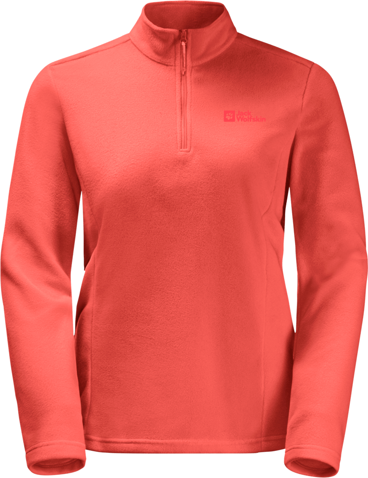 Jack Wolfskin Women's Taunus Halfzip Hot Coral