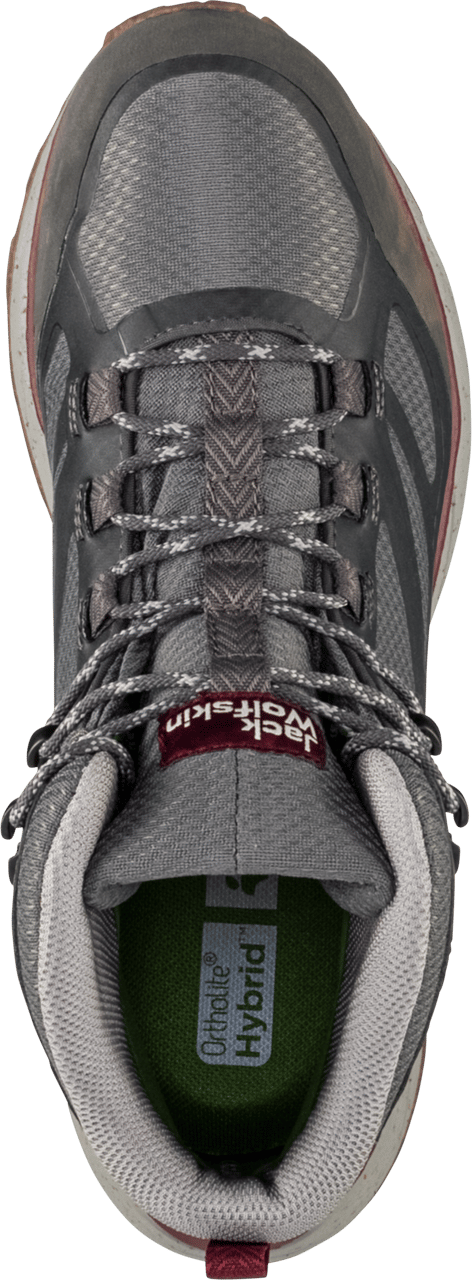 Jack Wolfskin Women's Terraventure Texapore Mid Dark Maroon Jack Wolfskin