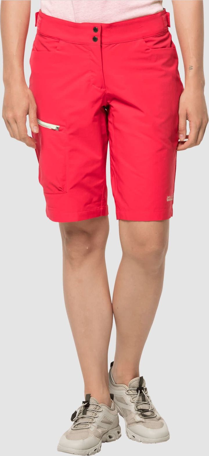 Jack Wolfskin Women's Tourer Shorts Tulip Red Jack Wolfskin