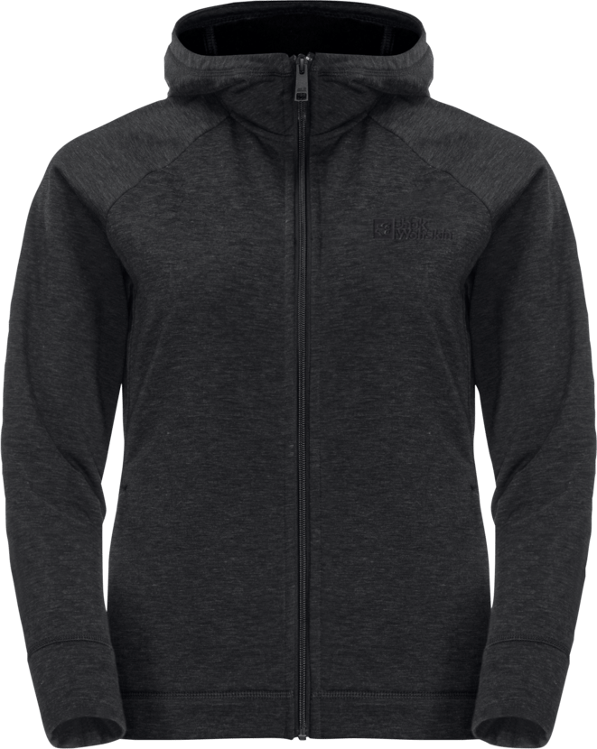 Jack Wolfskin Women's Waldsee Hooded Jacket Black Jack Wolfskin