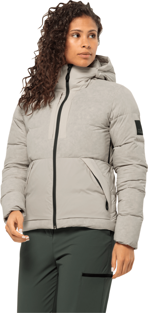 Jack Wolfskin Women's Wandermood Down Jacket Dusty Grey Jack Wolfskin