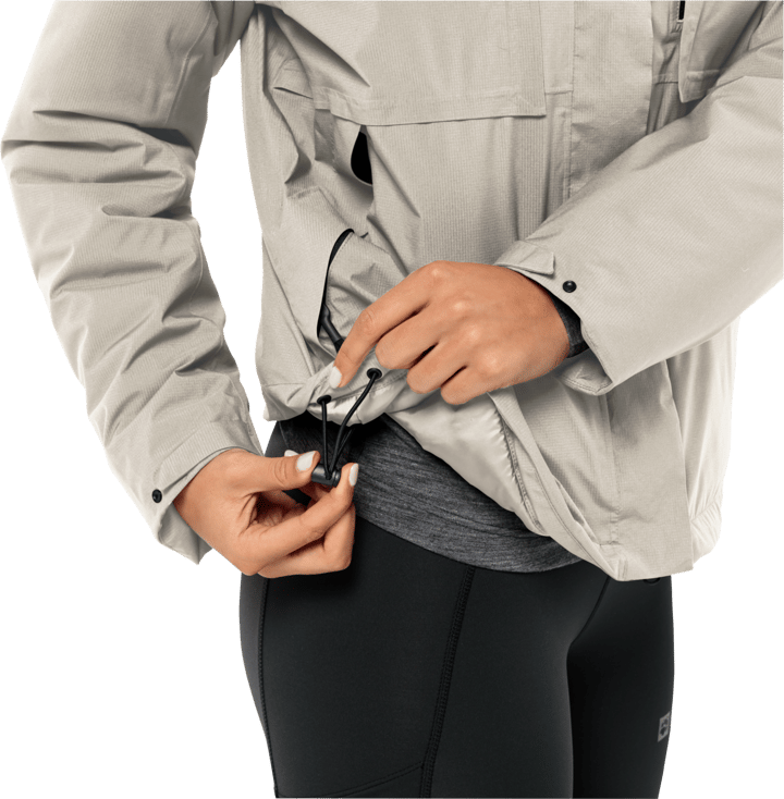 Jack Wolfskin Women's Wandermood Jacket Dusty Grey Jack Wolfskin
