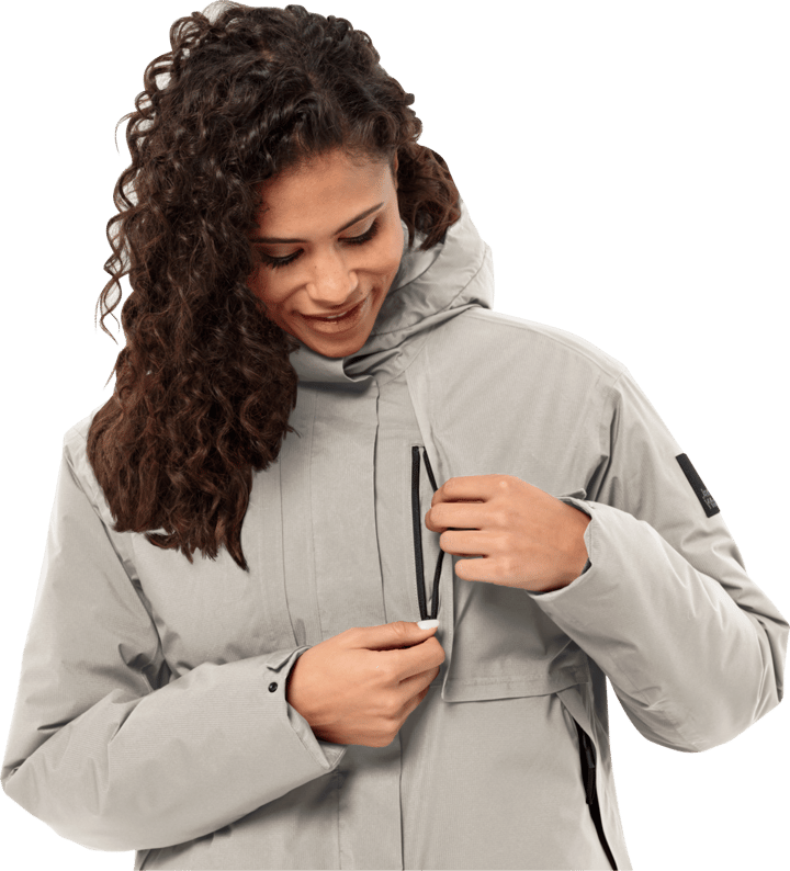 Jack Wolfskin Women's Wandermood Jacket Dusty Grey Jack Wolfskin