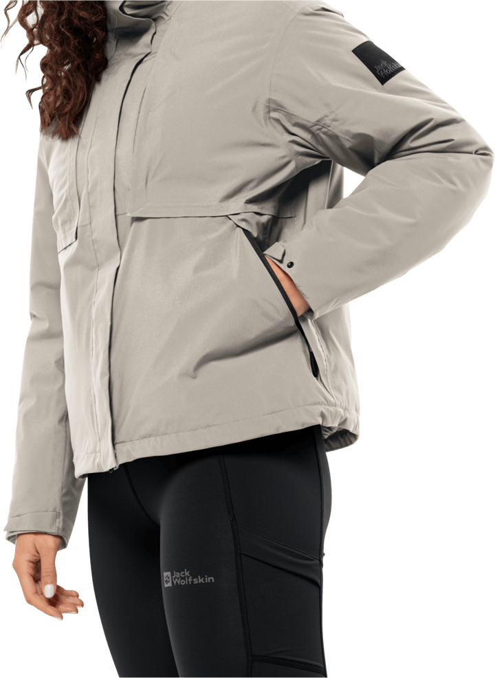 Jack Wolfskin Women's Wandermood Jacket Dusty Grey Jack Wolfskin Jack Wolfskin Women's Wandermood Jacket Dusty Grey Jack Wolfskin