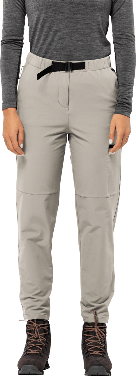 Jack Wolfskin Women's Wandermood Pants Dusty Grey Jack Wolfskin