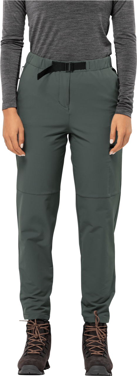 Women's Wandermood Pants Slate Green Jack Wolfskin