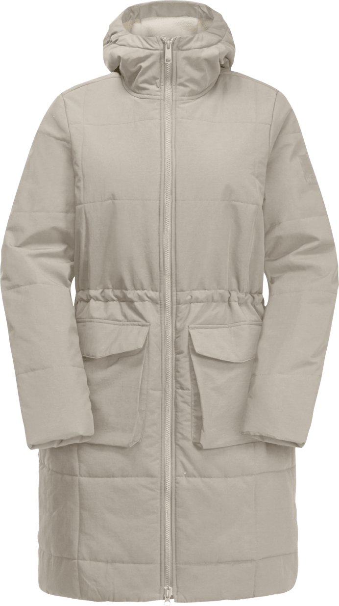 Women's White Frost Parka Dusty Grey