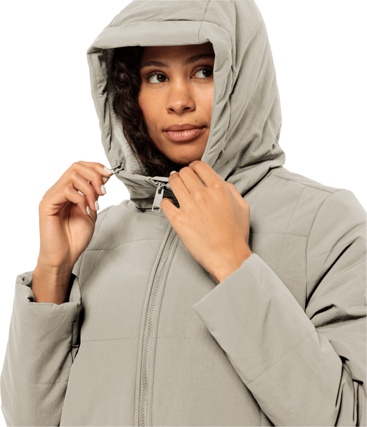 Jack Wolfskin Women's White Frost Parka Dusty Grey Jack Wolfskin