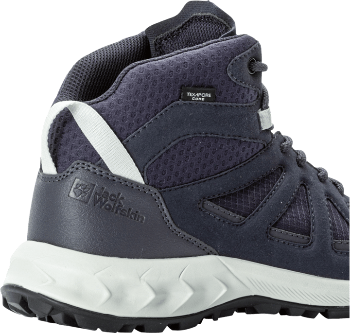 Jack Wolfskin Women's Woodland 2 Texapore Mid Graphite Jack Wolfskin
