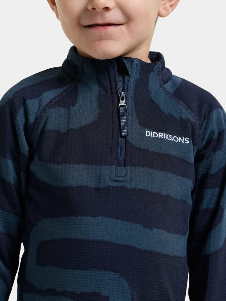 Didriksons Kids' Jadis Printed Set Path Navy Didriksons