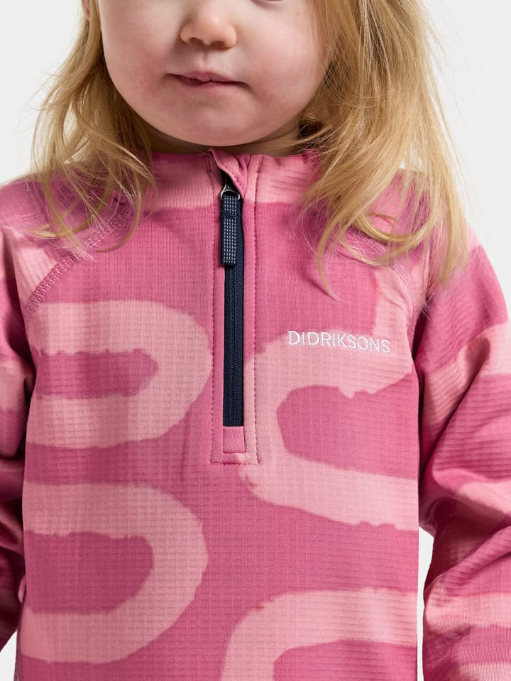 Didriksons Kids' Jadis Printed Set Path Heather Pink Didriksons