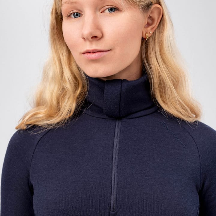 Janus Airwool Merino 260 Zip W Navy Janus Airwool Merino 260 Zip W Navy