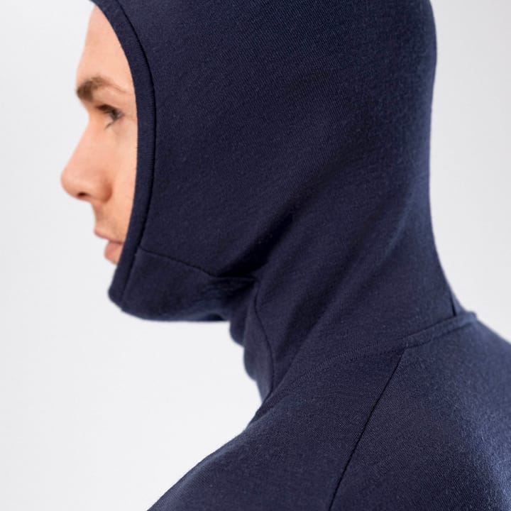 Janus Airwool Merino 260 Hood M Navy Janus Airwool Merino 260 Hood M Navy