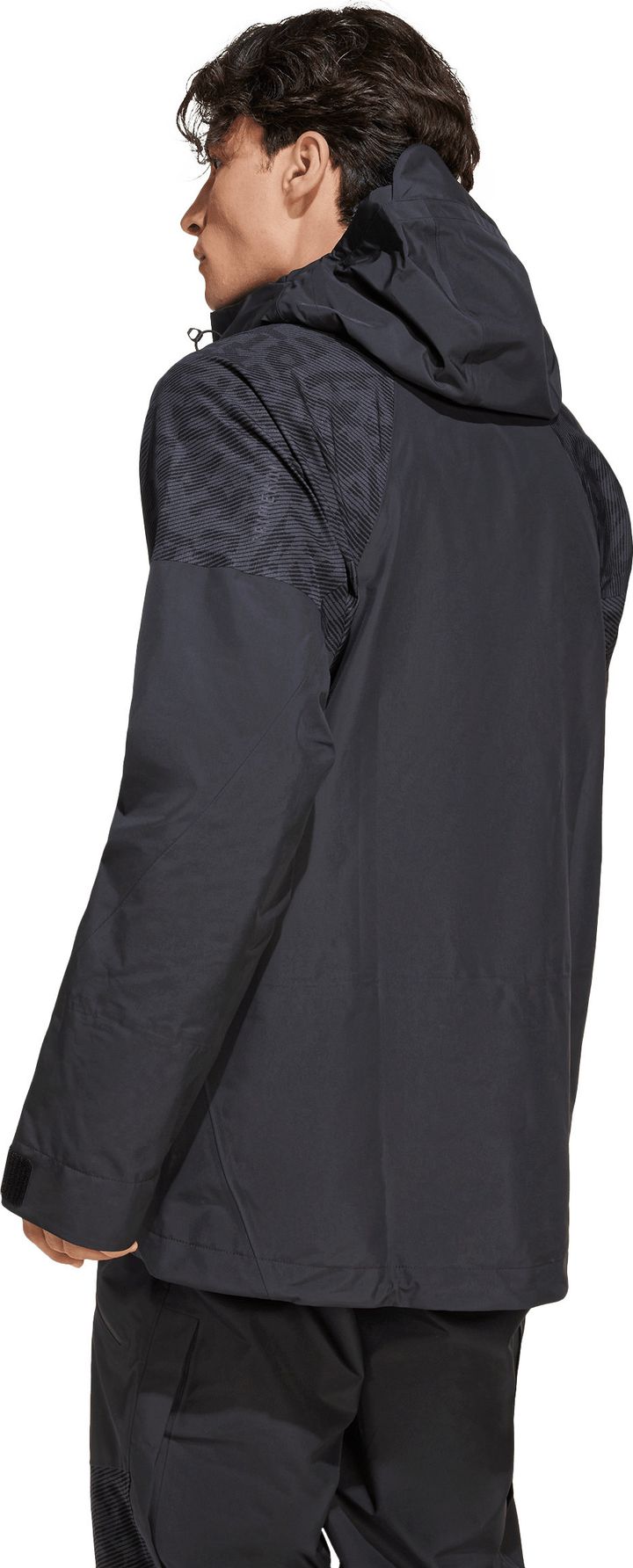 Adidas Men's Xpr Hyb Pk Jacket Black Adidas