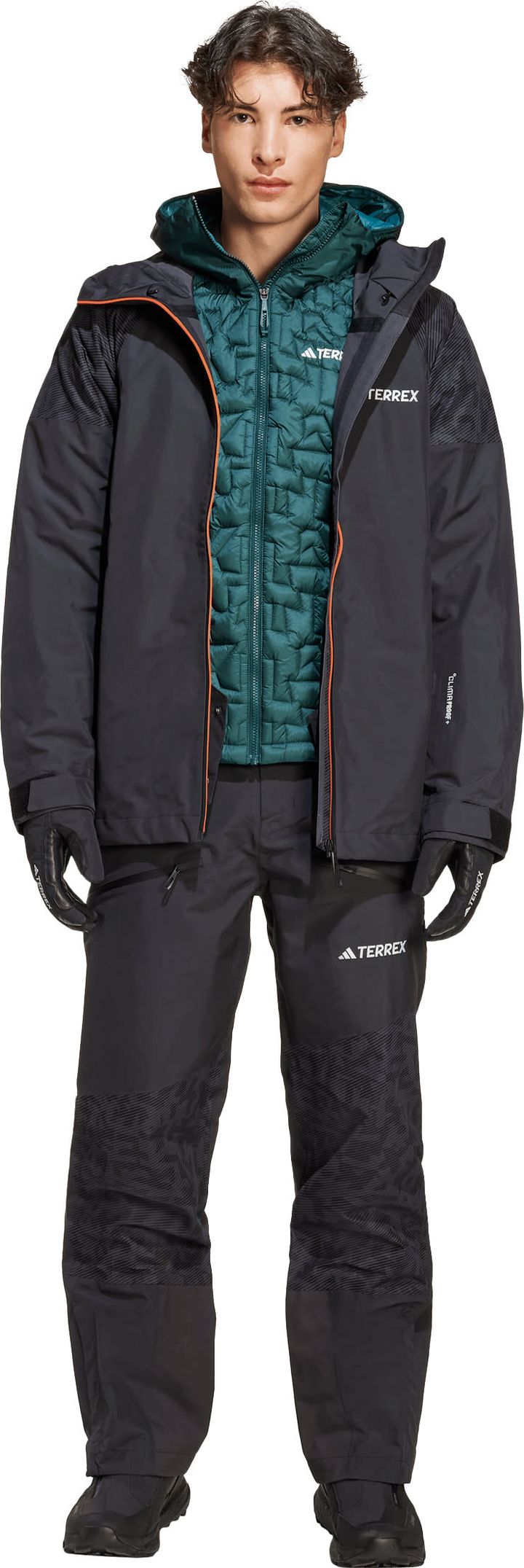 Adidas Men's Xpr Hyb Pk Jacket Black Adidas