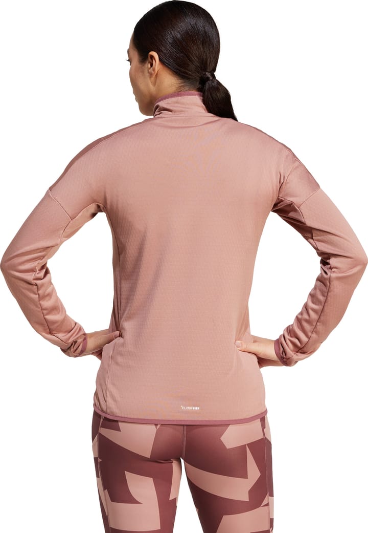 Adidas Women's Terrex Xperior CLIMAWARM Light Fleece Jacket Warm Clay Adidas