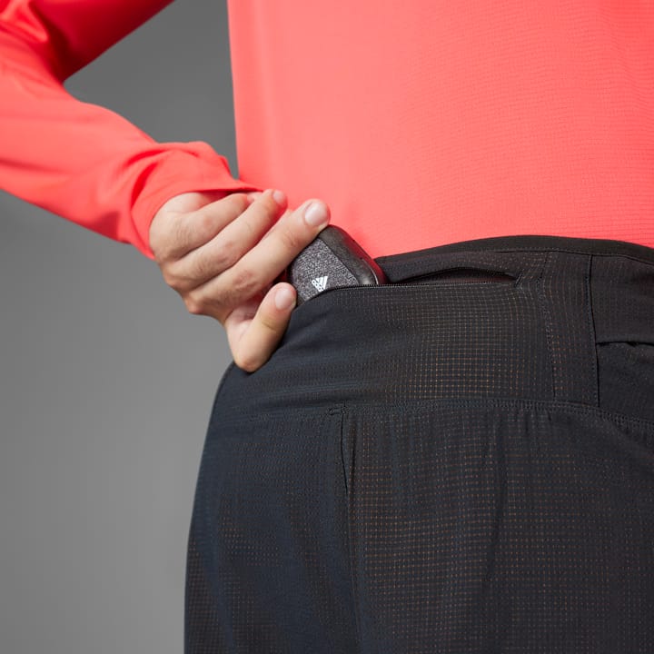 Adidas Men's Adizero Running 2-in-1 Gel Pocket Shorts Black Adidas