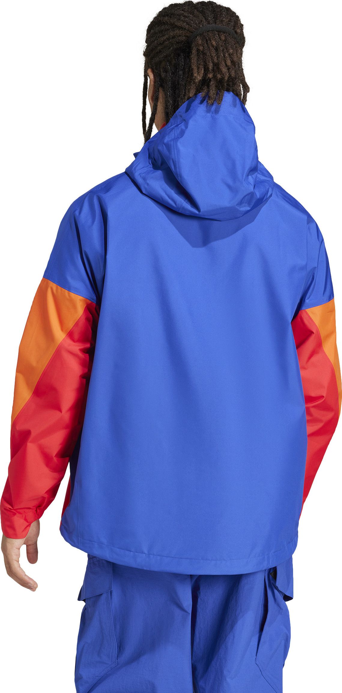 Adidas Men's Terrex Xploric 2.5L Climaproof Anorak Semi lucid blue