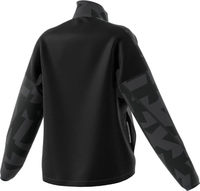 Adidas Women's Terrex Multi Printed Wind Jacket  Black/carbon Adidas