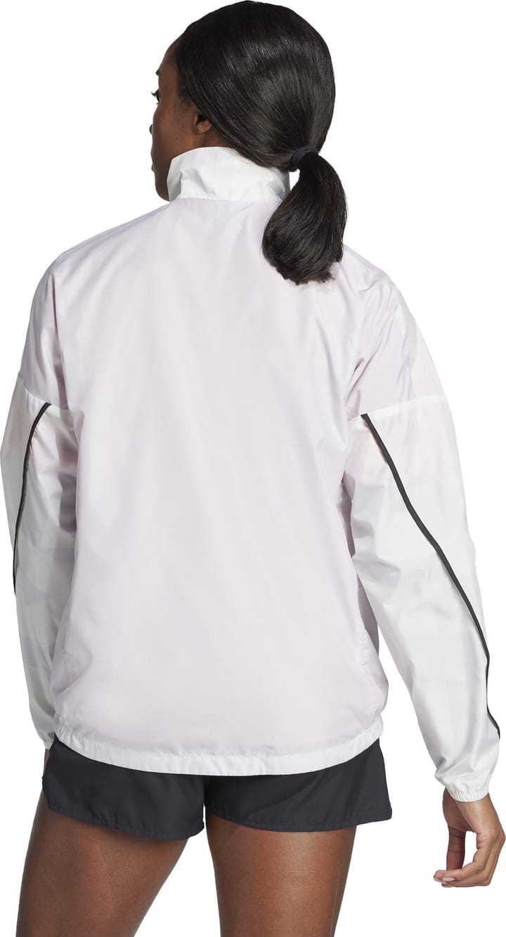 Adidas Women's Terrex Multi Printed Wind Jacket Dshgry/white Adidas