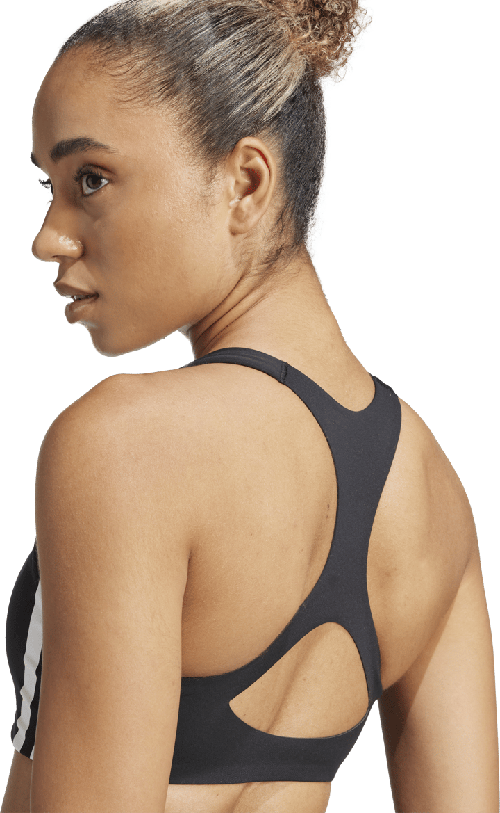 Adidas Women's Adizero Run Medium Support Bra  Black Adidas