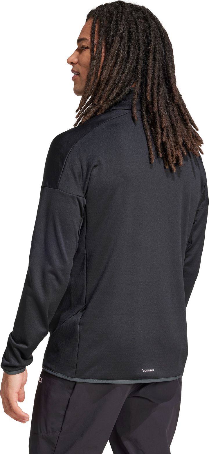 Adidas Men's Terrex Xperior Climawarm Light Fleece Jacket Black Adidas
