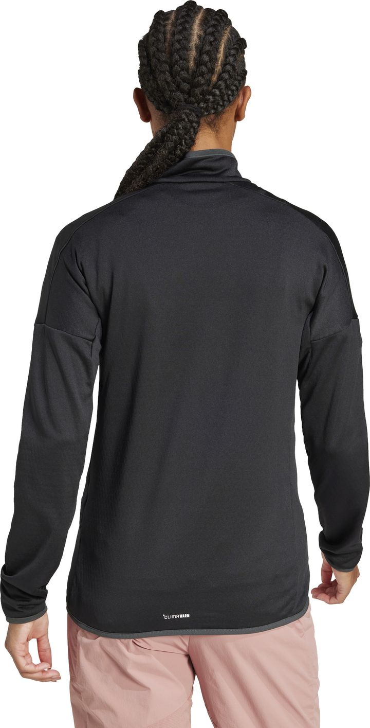 Adidas Women's Terrex Xperior Climawarm Light Fleece Jacket Black Adidas