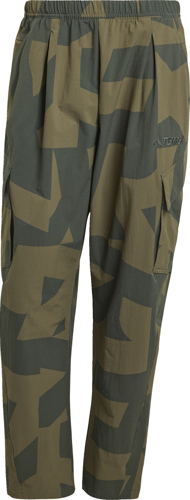Adidas Men's Cargo Aop Pants Carbon/legivy/olistr/ Adidas