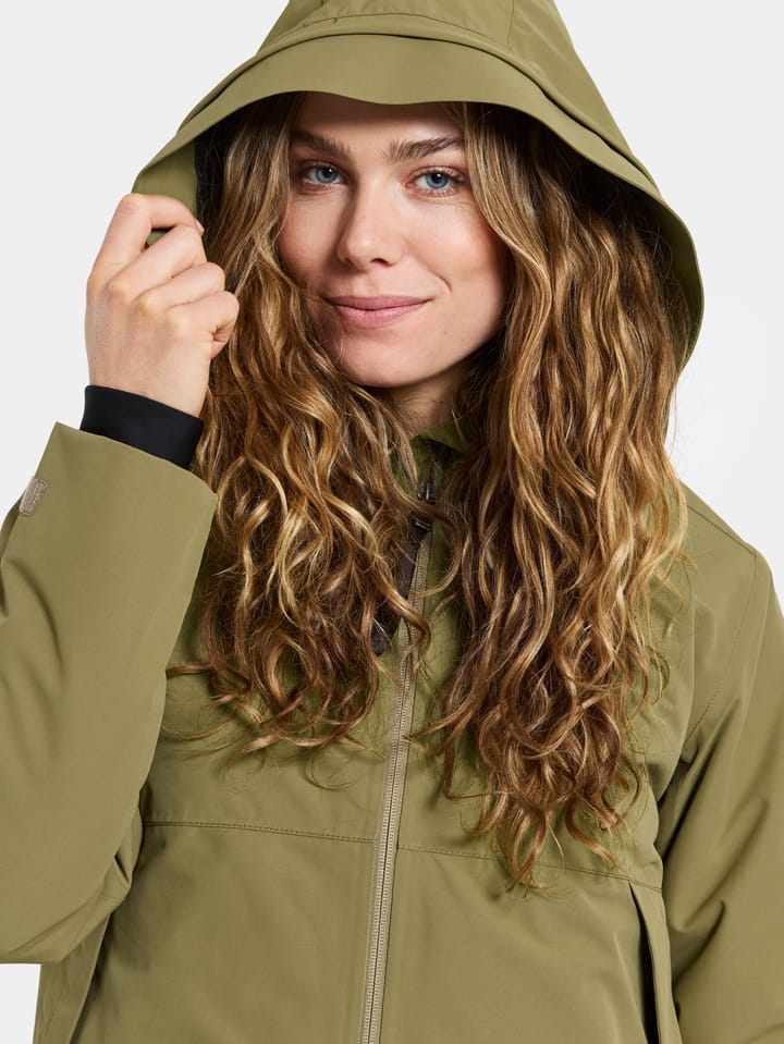 Didriksons Women's Jennie Jacket 2 Olive Green Didriksons Didriksons Women's Jennie Jacket 2 Olive Green Didriksons