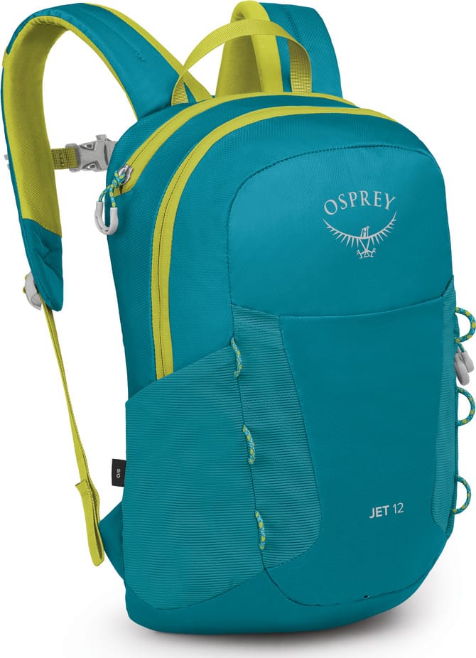 Osprey Kids' Jet 12 Blue Spikemoss/Lemongrass Osprey